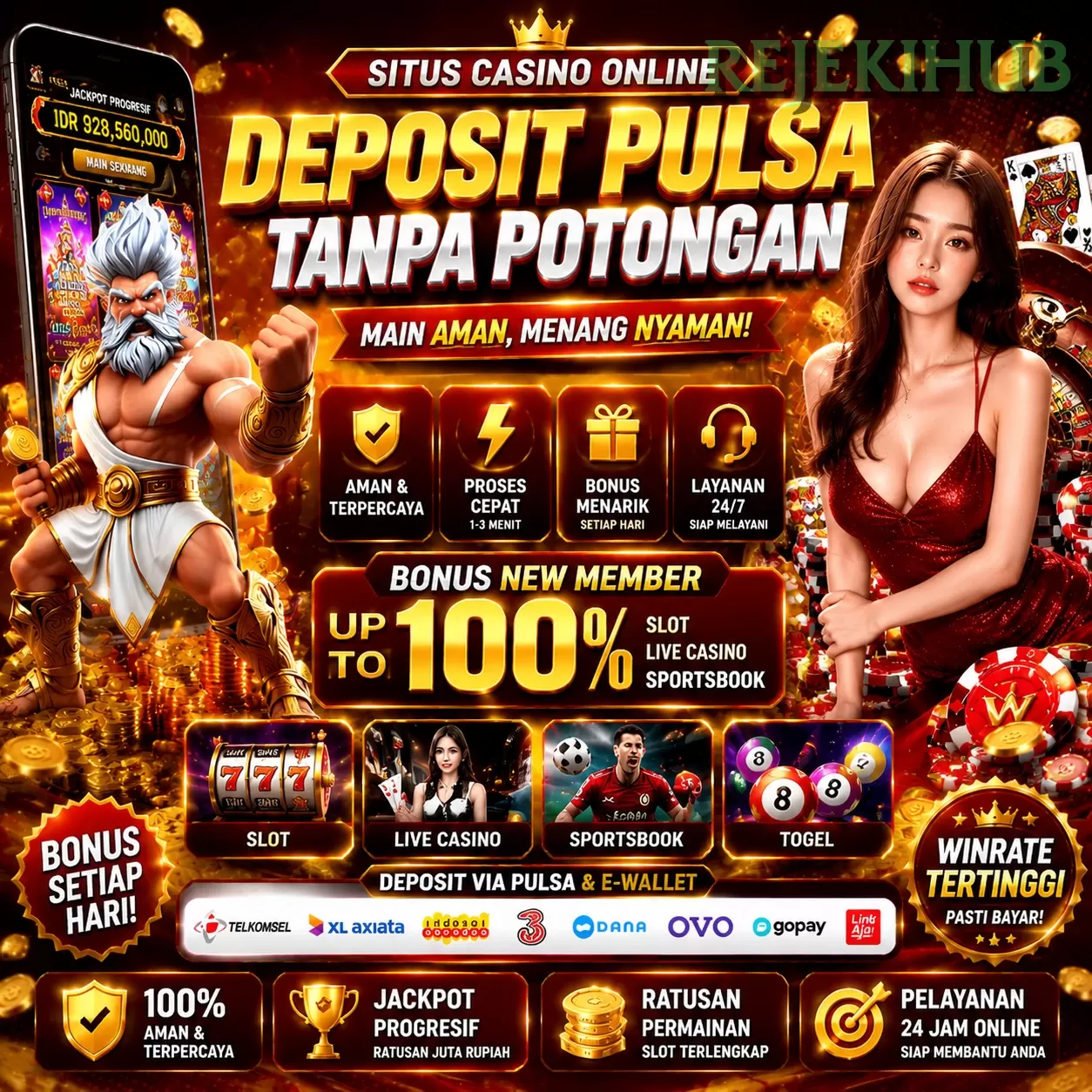 Keberagaman Permainan di rejekihub untuk Semua Kalangan